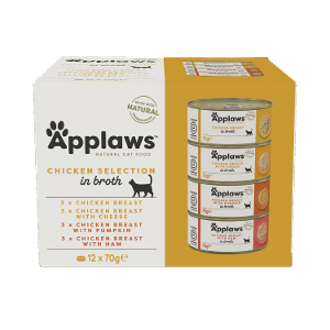 Applaws Kattenvoer in Bouillon Multipack Chicken collection 12 x 70g Applaws Kattenvoer in Bouillon Multipack Chicken collection 12 x 70g